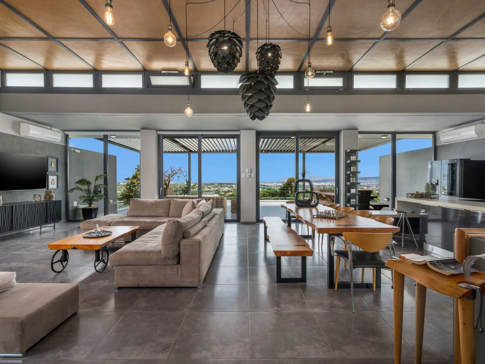 Haus in Theriso mit privatem Pool in Greece
