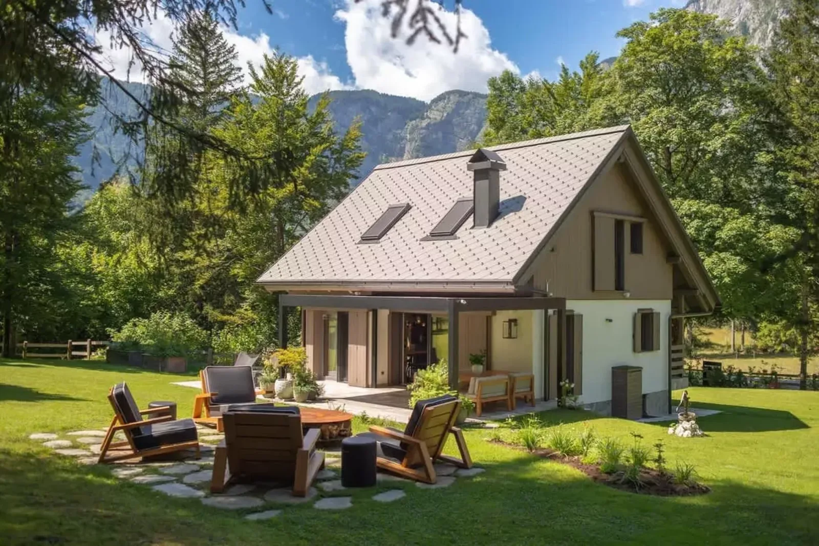Chalet de luxe jacuzzi et sauna au Lac de Bohinj in Slovenia