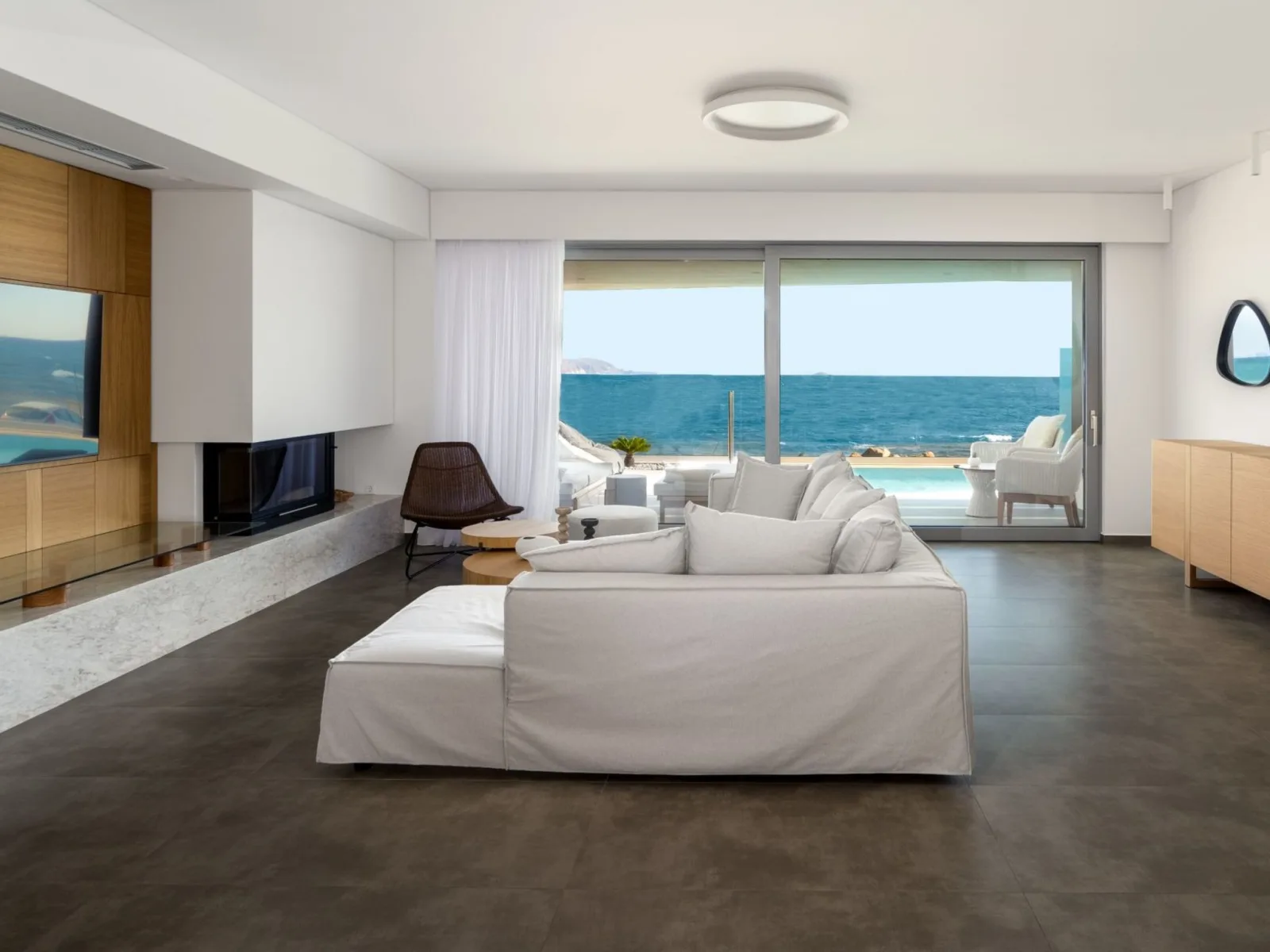 Dias Blaue Villa in Greece