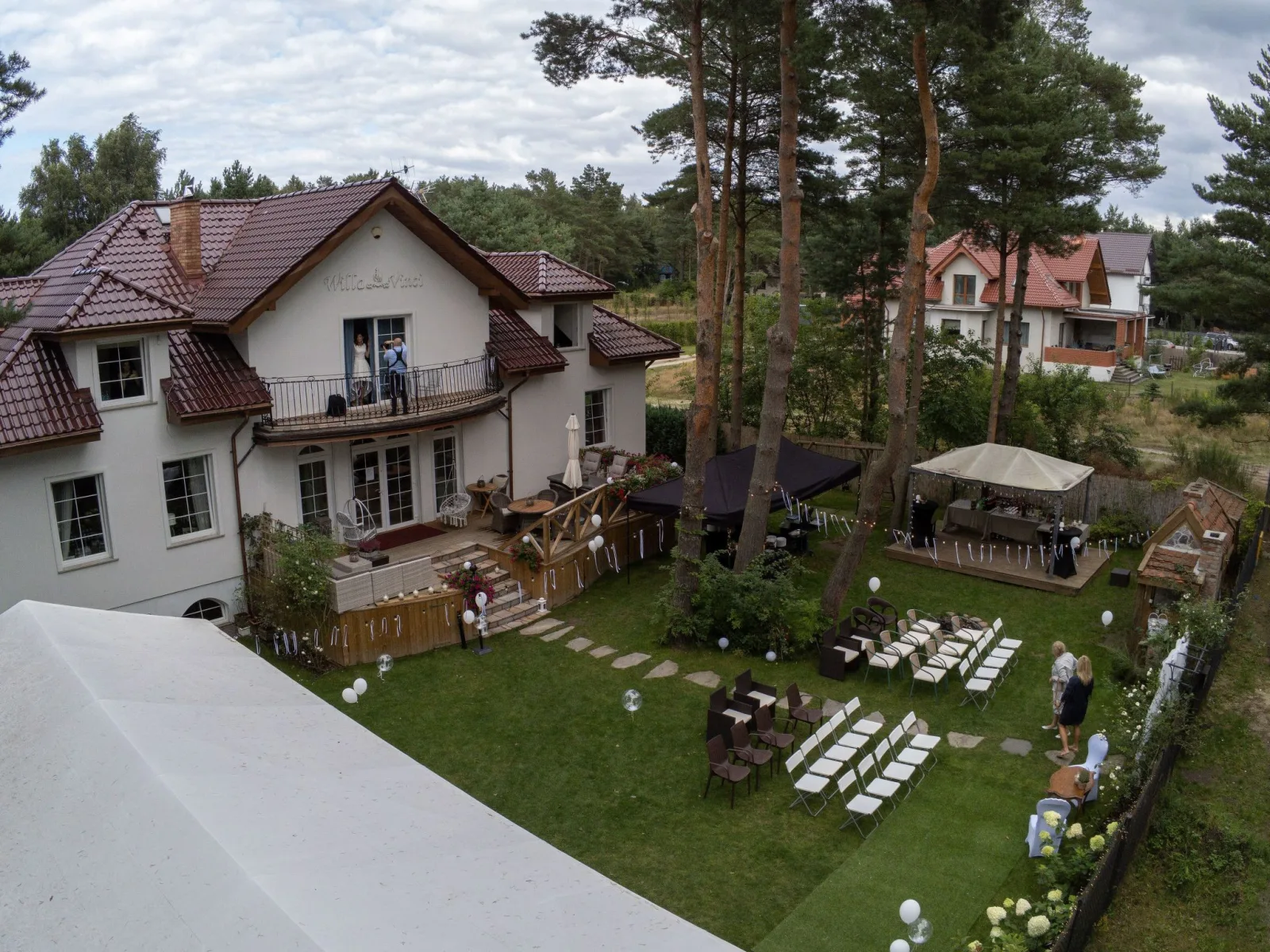 Ferienvilla mit Garten, Grill und Terrasse in Poland