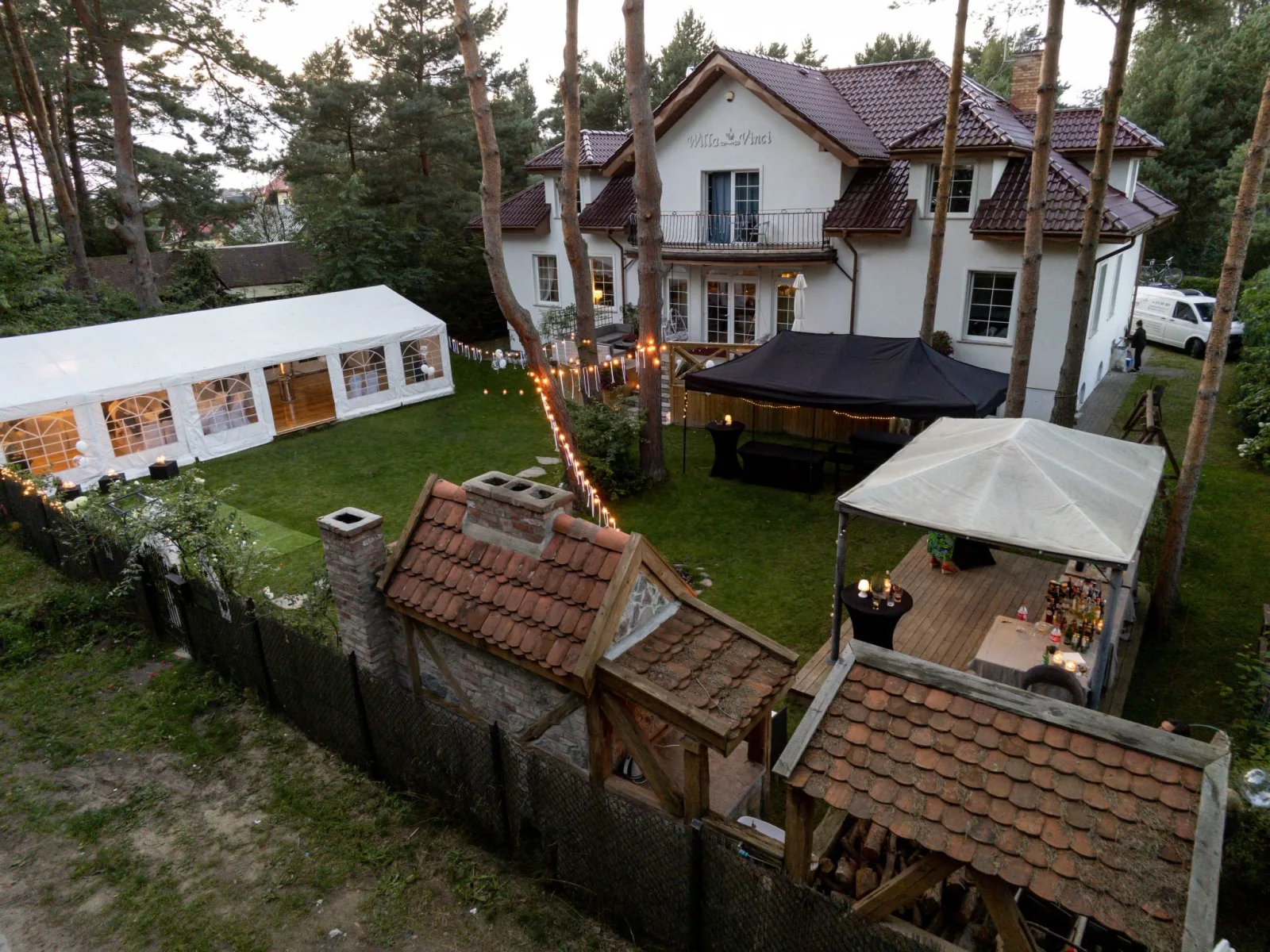 Ferienvilla mit Garten, Grill und Terrasse in Poland