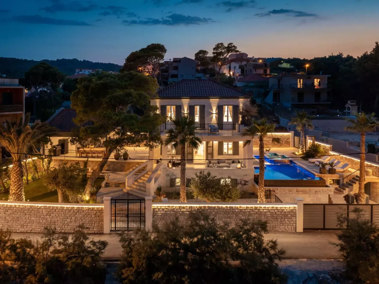 Villa L'orizzonte mit Außenküche in der Nähe von in Croatia