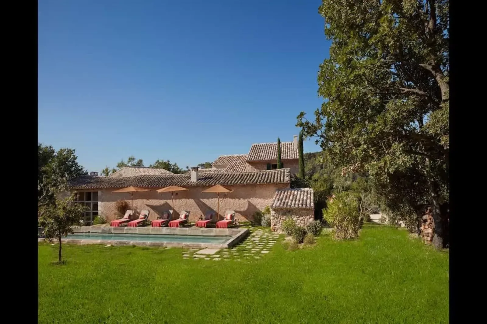Villa de charme confort au milieu des vignes du Lubéron in France