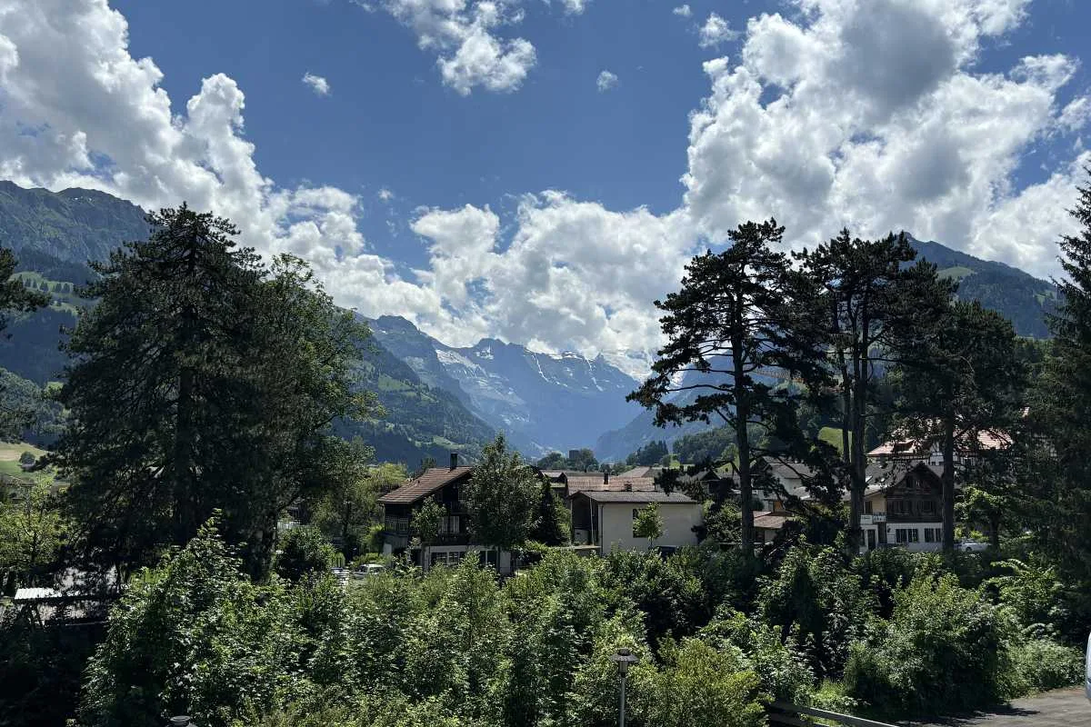 Mountain View in Switzerland